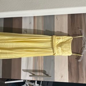 BCBG Maxazria yellow dress